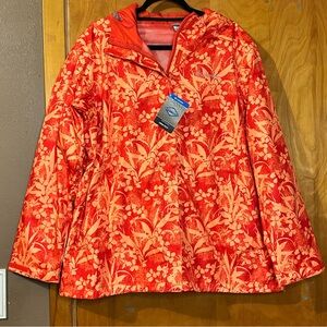 Columbia Women's Floral Red Jacket